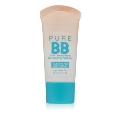 Maybelline New York Dream Pure BB Cream Skin Clearing Perfector, Light, 1 Fluid Ounce, Only $5.58, You Save $3.41(38%)