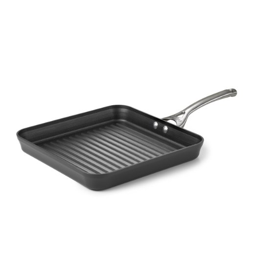 Calphalon Contemporary Hard-Anodized Aluminum Nonstick Cookware, Square Grill Pan, 11-Inch, Black, Only $21.60