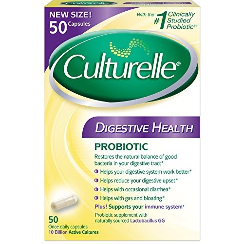 Culturelle Digestive Health Capsules, 50 Count, Only $17.08, free shipping after using SS