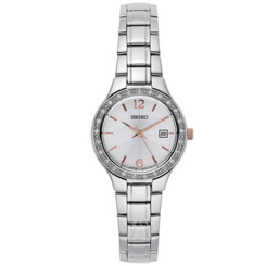 精工SEIKO SUR769 女款時裝腕錶  特價僅售$58（需使用折扣碼）