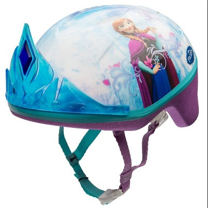 Bell 冰雪奇缘主题儿童运动保护头盔,原价$24.99，现仅售$4.85