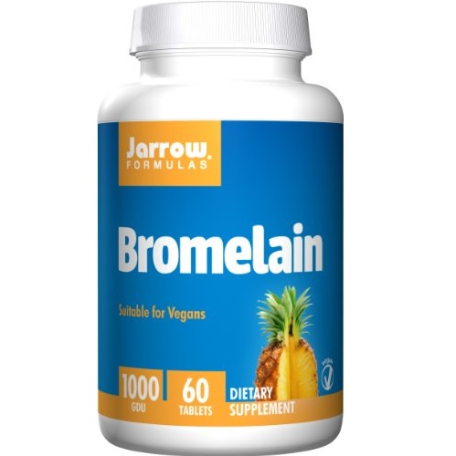 Jarrow Formulas Bromelain, Supports Protein Digestion and Joint Health, 1000 GDU, 60 Easy-Solv Tabs, Only $7.69, free shipping after using SS
