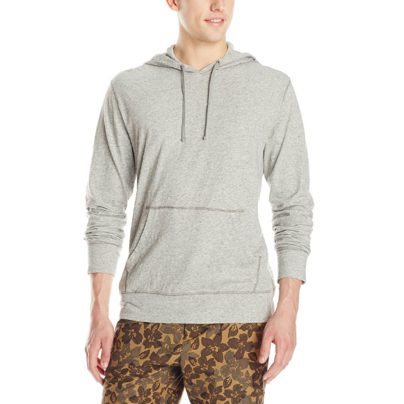 Lucky Brand Men's Grey Label Hooded Shirt, Heather Grey, Small, Only $14.51, You Save $44.99(76%)