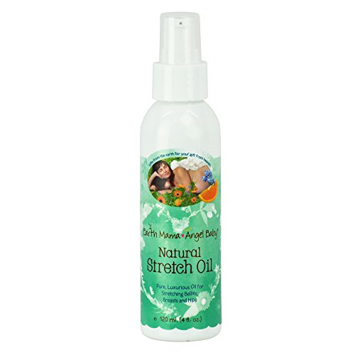 Earth Mama Angel Baby Natural Stretch Oil, 4-Ounce Bottle, Only $3.93
