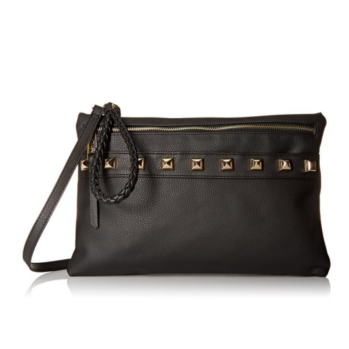 Jessica Simpson Valentina Clutch Cross Body Bag, Black, One Size, Only $15.44, You Save $82.56(84%)