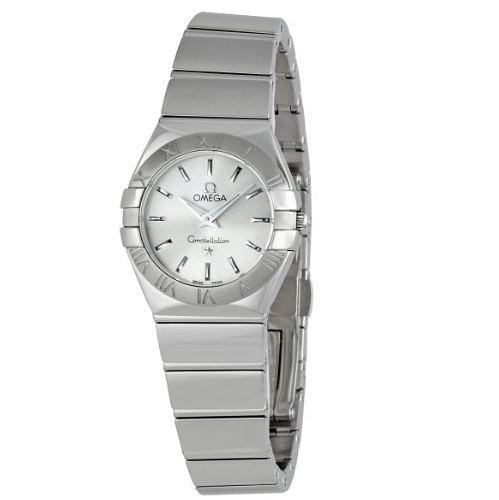 OMEGA Constellation 09 Silver Dial Stainless Steel Ladies Watch Item No. 123.10.24.60.02.002, only $1,599.00, free shipping after using coupon code