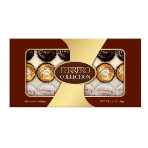 Ferrero Collection Rondnoir with Hazelnut Center Chocolate Collection 18 Piece Gift Box, 6.8 oz, $3.13