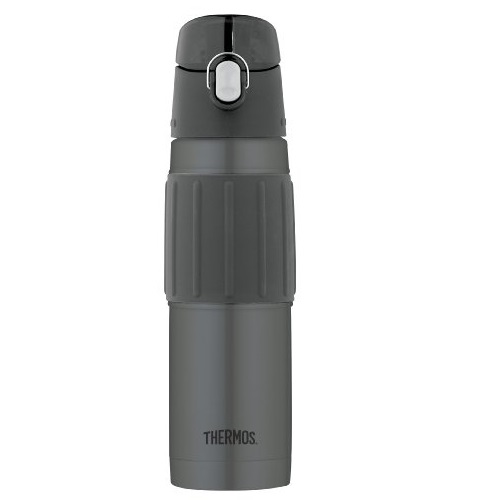 Thermos Vacuum Insulated 18 Ounce Stainless Steel Hydration Bottle, Charcoal, Only $14.99