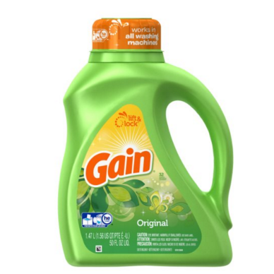 Gain Liquid Detergent with Original Scent, 32 Loads, 50-Ounce, Only $4.08, Free Shipping