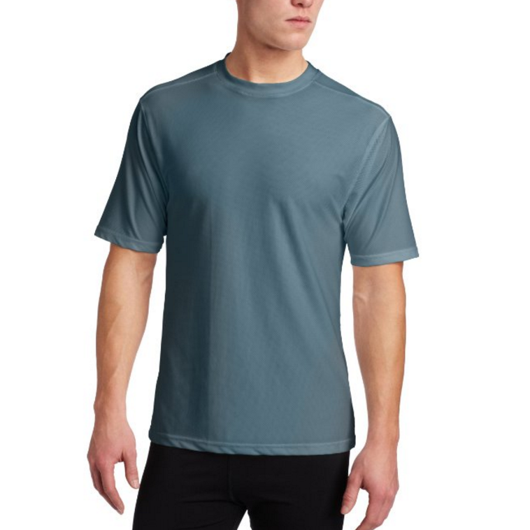 ExOfficio Men's Give-N-Go Tee,Charcoal,Large, Only $21.73, You Save $16.27(43%)