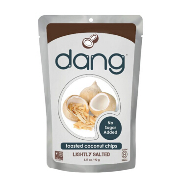 Dang Gluten Free Toasted Coconut Chips, Lighltly Salted, Unsweetened, 3.17 Ounce Bags   $3.50