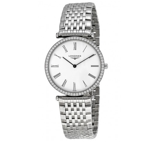 LONGINES La Grande Classique White Dial Steel Ladies Watch Item No. L4.741.0.11.6, only $1349.00, free shipping after using coupon code