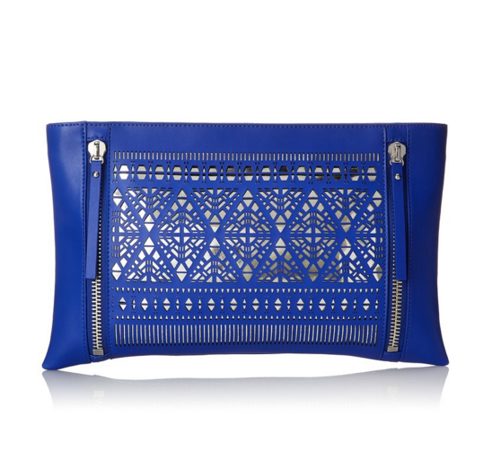 Vince Camuto Lila Clutch, Ultra Violet, One Size, Only $74.59, You Save $123.41(62%),Free Shipping