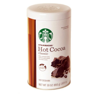Starbucks Classic Hot Cocoa 熱可可粉 850g，現僅售$13.29，免運費！