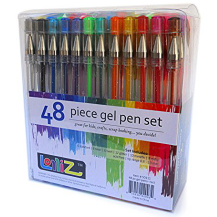 LolliZ 彩色圓珠筆，48支，現僅售$9.99