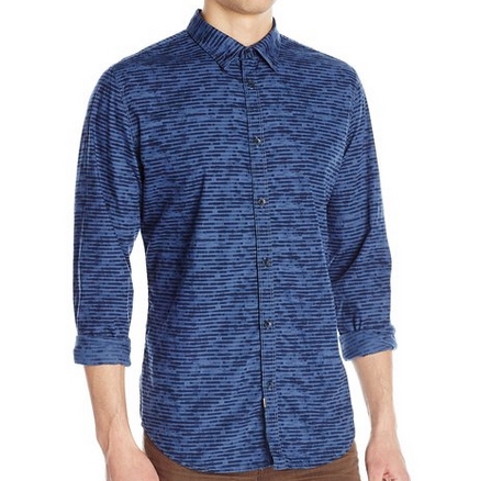 Calvin Klein Jeans Men's Digital Streak Print Shirt $20.94 FREE Shipping on orders over $49