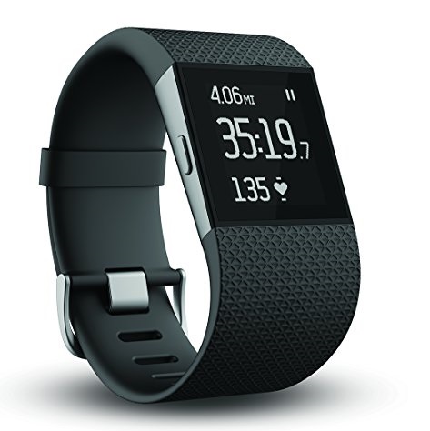 功能齊備！銷售第一！史低價！Fitbit Surge Fitness Superwatch無線心率 超級運動智能手錶，原價$249.95，現僅售$152.96，免運費