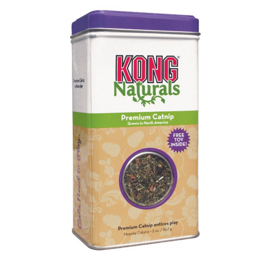 KONG Naturals Premium Catnip, 2-Ounce (Packaging may vary), Only $4.99, You Save $4.50(47%)