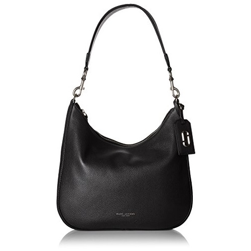Marc Jacobs Gotham City Hobo Shoulder Bag, Black, One Size, Only $250.35, free shipping