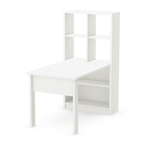 South Shore Annexe Craft Table and Storage Unit Combo, Pure White, Only $116.47, You Save $93.52(45%)