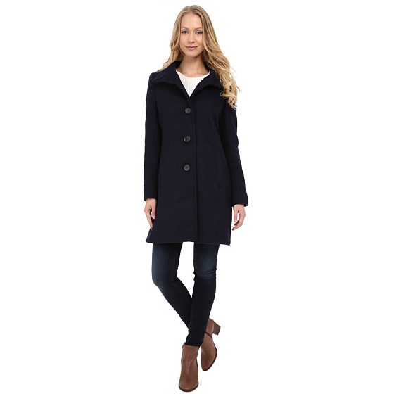 6PM：DKNY Mohair Walker 女款羊毛混纺大衣，原价$355.00，现仅售 $75.99，免运费