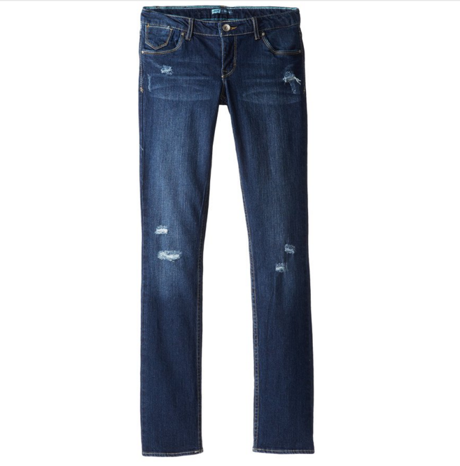 Levi's Big Girls' The Skinny Jean, Plymouth/Destruction, 16, Only $15.99