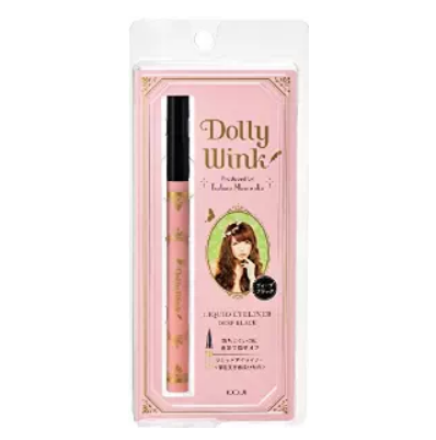 Koji Dolly Wink Liquid Eyeliner, Deep Black ,only $12.45