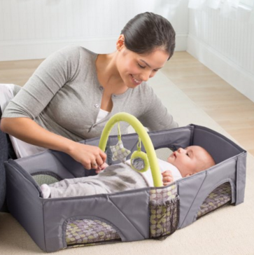 降！Summer Infant 宝宝可折叠移动旅行床，原价$39.99，现仅售$29.25，免运费！