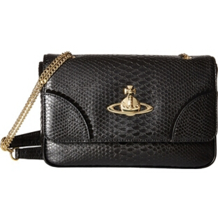Vivienne Westwood Frilly Snake Chain Convertible Crossbody  $282.99