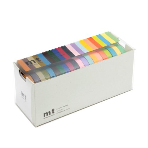 MT Washi Masking Tapes, Set of 20, Bright & Cool Colors (MT20P002), Only $14.90, You Save (%)