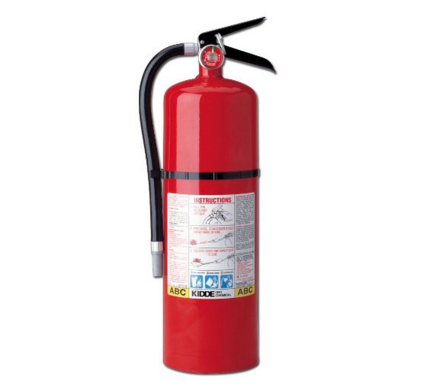 Kidde 466204 Pro 10 MP Fire Extinguisher, UL Rated 4-A, 60-B:C, Red, Only $48.41