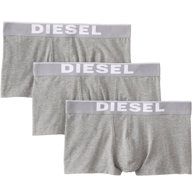 Diesel迪賽Essentials Kory Boxer男士平角內褲3條裝$22.99