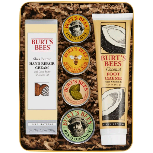 Burts Bees Classics Gift Set, 6 Products in Giftable Tin $21.25 FREE Shipping on orders over $49