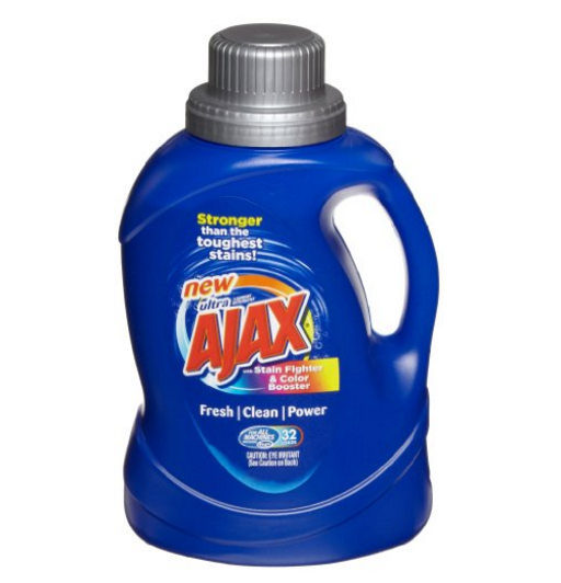 Ajax 49558 50 Oz. 2X Blue HE Laundry Regular Detergent (Case of 6), Only $17.99