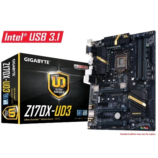 Gigabyte LGA1151 Intel Z170 ATX DDR4 Motherboards GA-Z170X-UD3 $91.99 FREE Shipping