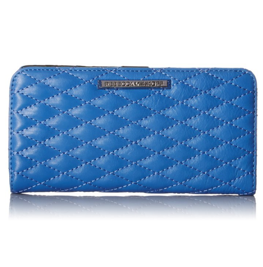 Rebecca Minkoff Sophie Snap Wallet, Denim Blue, One Size, Only $37.15