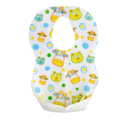 Munchkin 麥肯齊 Travelware Disposable Bibs 嬰幼兒一次性紙圍嘴圍兜 24片,現僅售$4.80