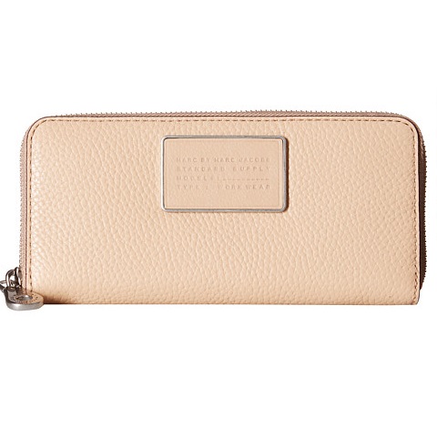 Marc by Marc Jacobs Ligero Small Leather Goods Slim Zip Around, only $83.20, free shipping