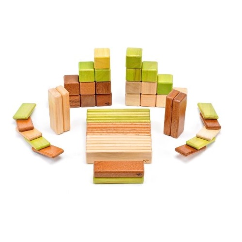 52 Piece Tegu Original Magnetic Wooden Block Set, Jungle, Only $94.17, free shipping
