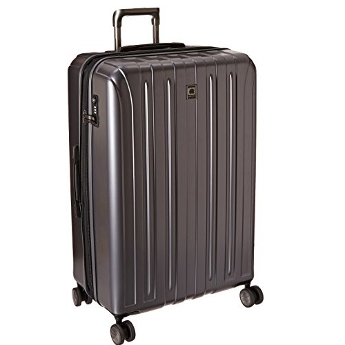 Delsey Luggage Helium Titanium 29 Inch EXP Spinner Trolley Metallic, Graphite, One Size, Only $73.49, free shipping