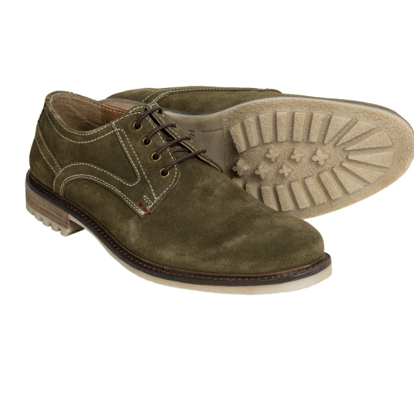 Hush Puppies Men's Rohan Rigby Oxford, Olive, 9.5 M US, Only$25.78