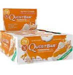 史低價！Quest Nutrition 蛋白質能量棒，南瓜派口味，2.1盎司/12個裝，僅售$17.99