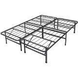 Best Price Mattress New Innovated Box Spring Metal Bed Frame, Queen $63.99