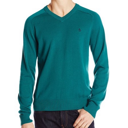 Original Penguin Men's Long-Sleeve Sweater $14.40 FREE Shipping on orders over $49