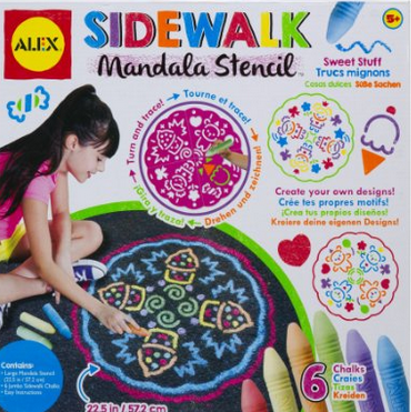 ALEX Toys Artist Studio Sidewalk Mandala with Sweet Stuff Designs, only $8.20