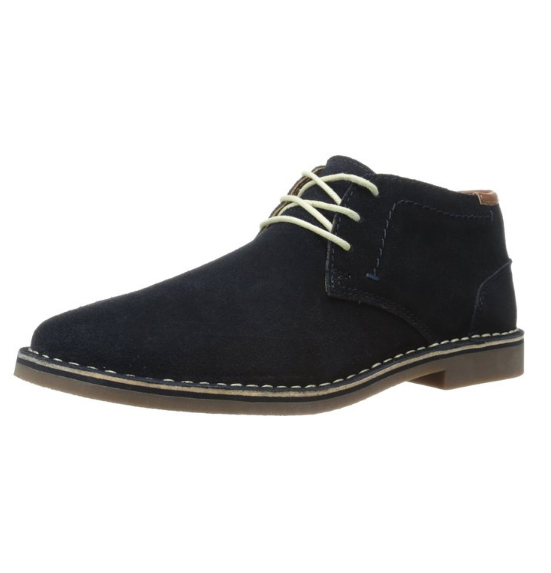 Kenneth Cole REACTION Men's Desert Wind Chukka Boot, Navy, 10 M US, Only $27.74, You Save $70.26(72%)