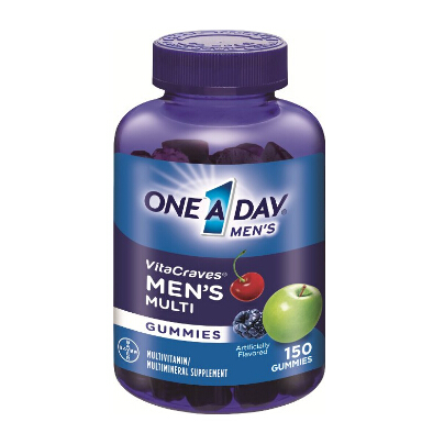 One A Day Men's Vitacraves, 150 Count    $11.64