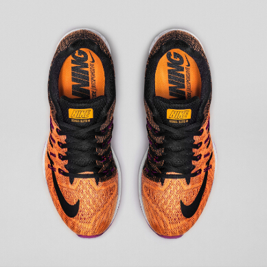 Nike 耐克 Air Zoom Elite 8轻量缓震男士跑鞋 橘色款  特价仅售$69.99