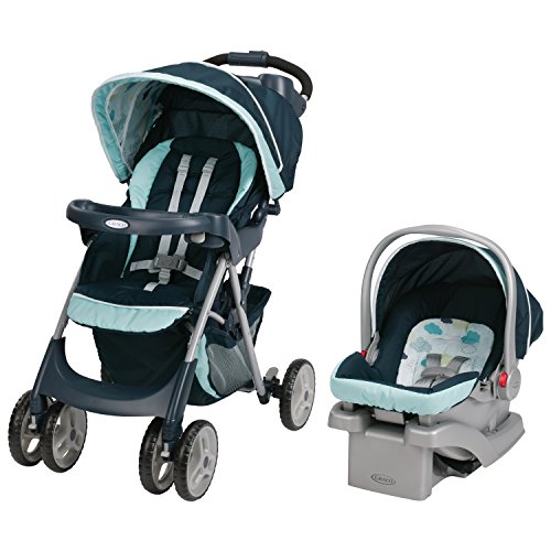 Graco Comfy Cruiser Click Connect Travel System, Stratus, Only $114.47, free shipping