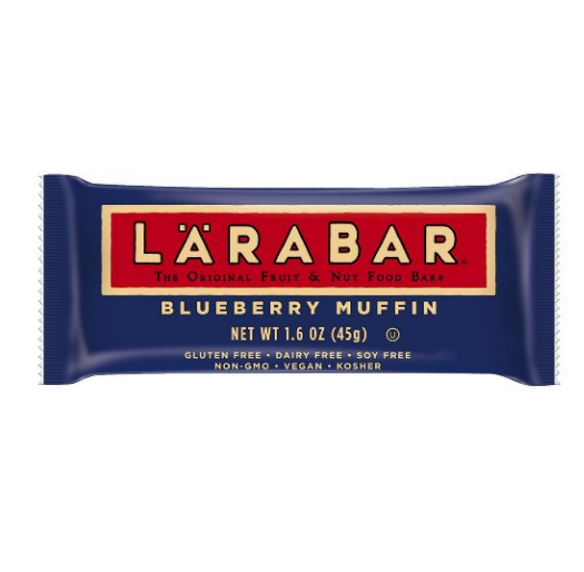 LÄRABAR, Gluten Free Fruit & Nut Food Bar, Non-GMO, Blueberry Muffin, 1.6 oz Bars, 5 Count, Only $3.65, Free Shipping with S&S